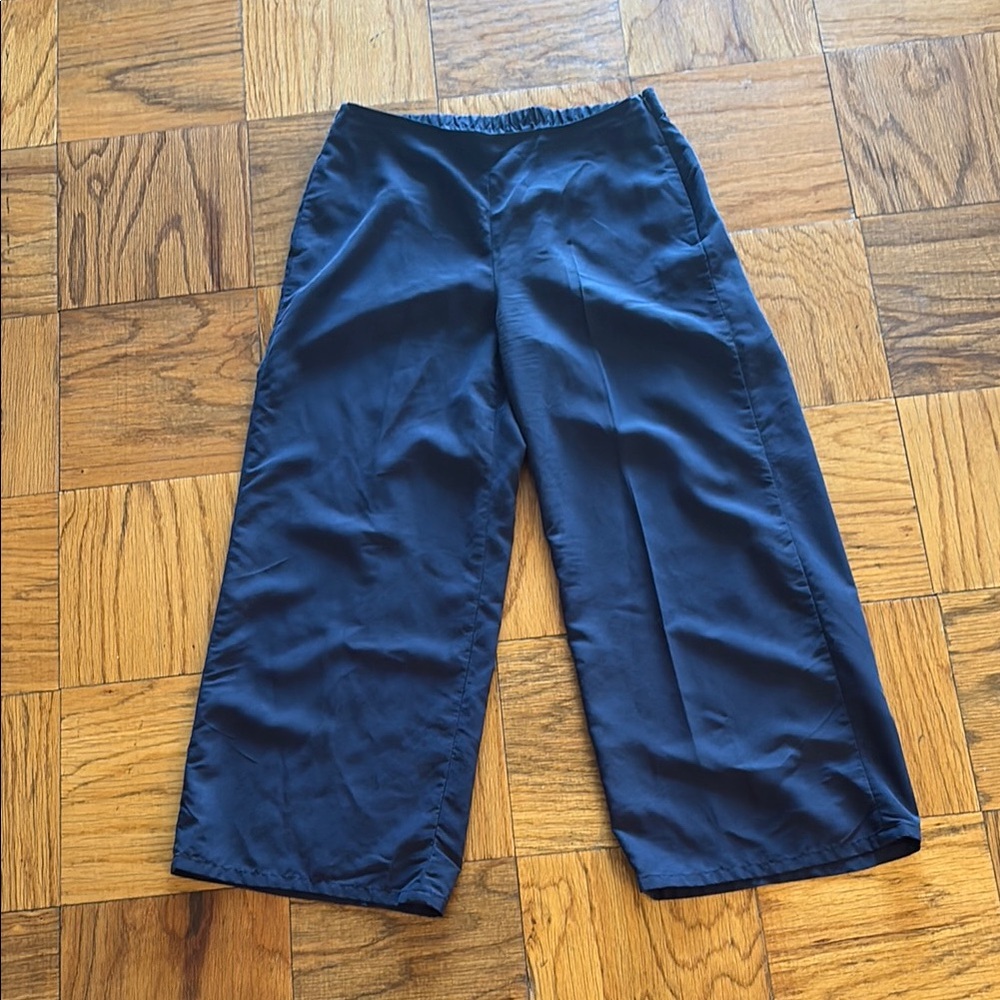 J. Jill Navy Stylish Navy Cropped Pants – Size S (Fits Like M)